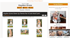 Desktop Screenshot of club-kaydenkross.com