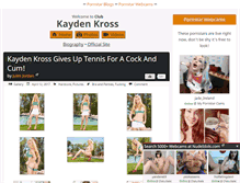 Tablet Screenshot of club-kaydenkross.com